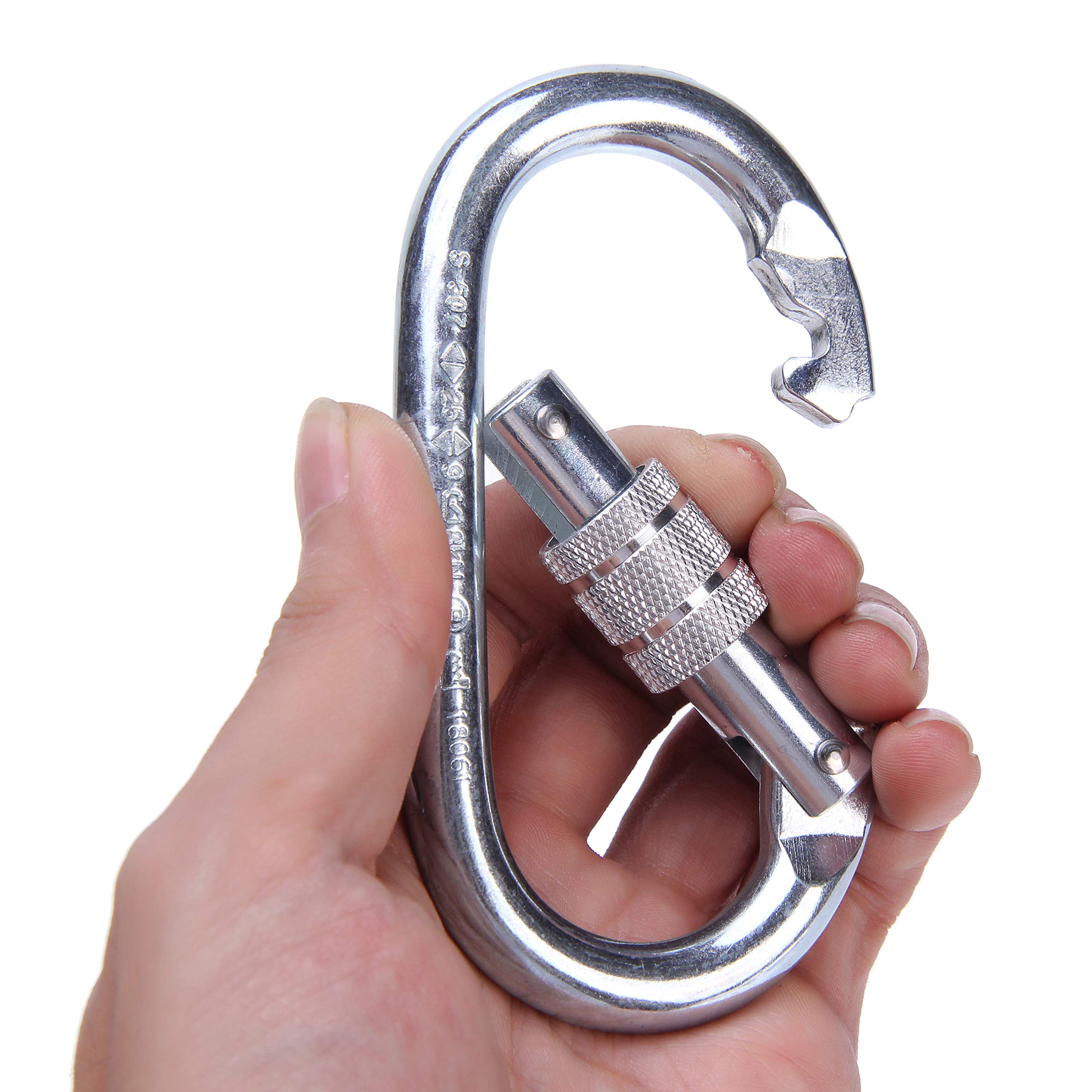 Amazon.com : Climbing Carabiner – UIAA CE Rated 25kN/5620LB